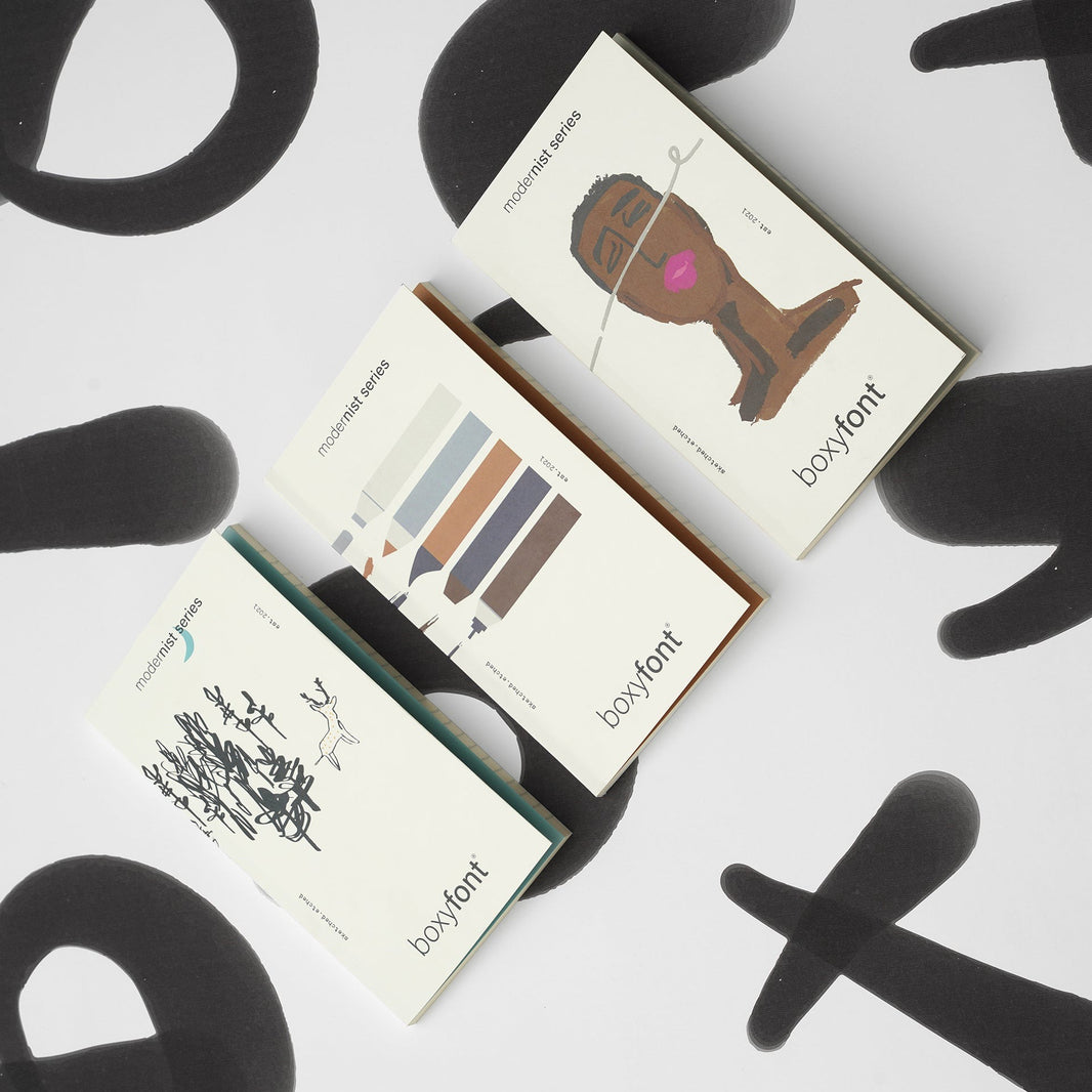 Notebundle Design Explore Unique Designer Notepads Bundles at BoxyFont – boxyfont